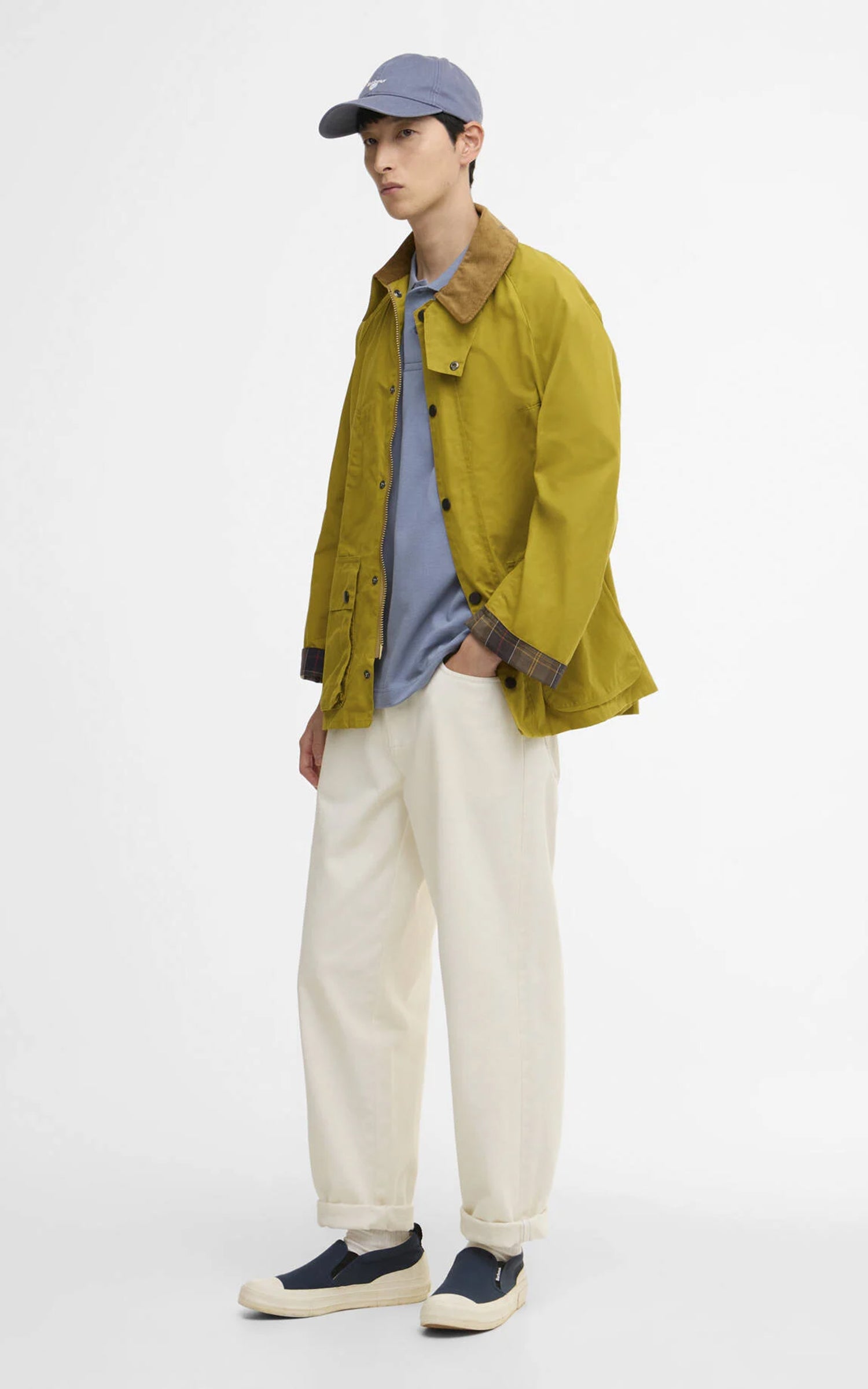 Barbour Oversized Bedale Jacket Olivine