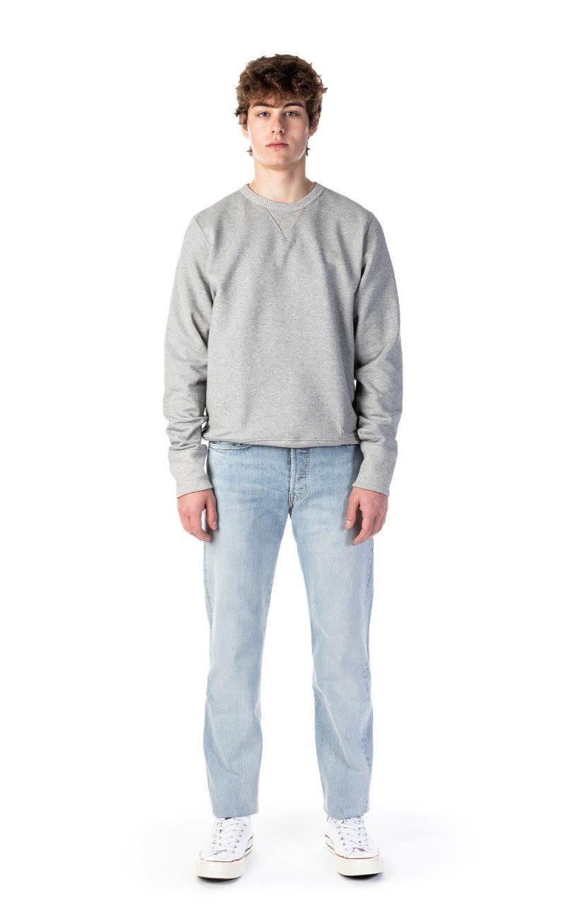 Merz b. Schwanen 3S48 Heavy Sweatshirt Greymelange