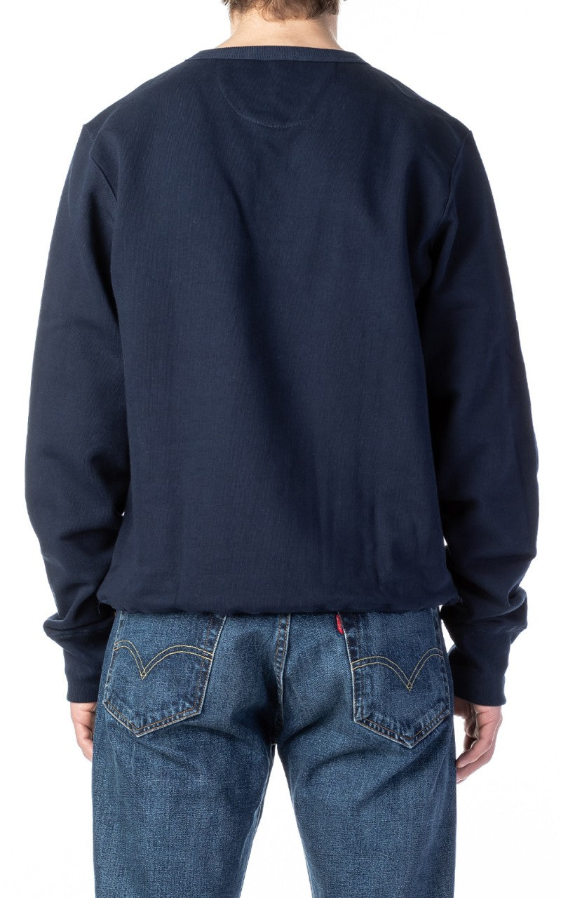 Merz b. Schwanen 3S48 Heavy Sweatshirt Ink Blue