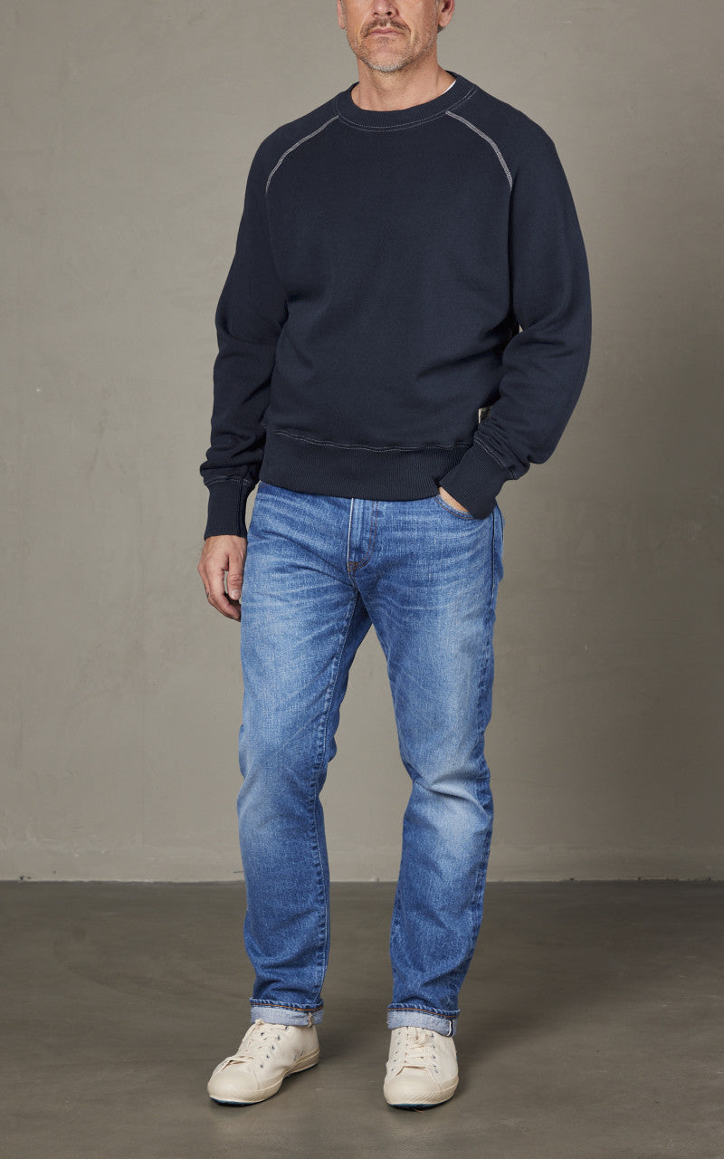 Merz b. Schwanen RGSW01 Sweatshirt Denim Blue
