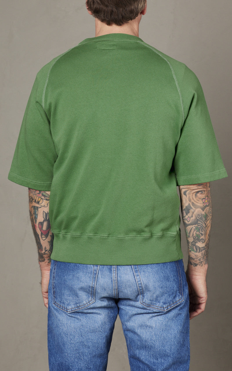 Merz b. Schwanen RGSW02 Sweatshirt Short Sleeve Grass