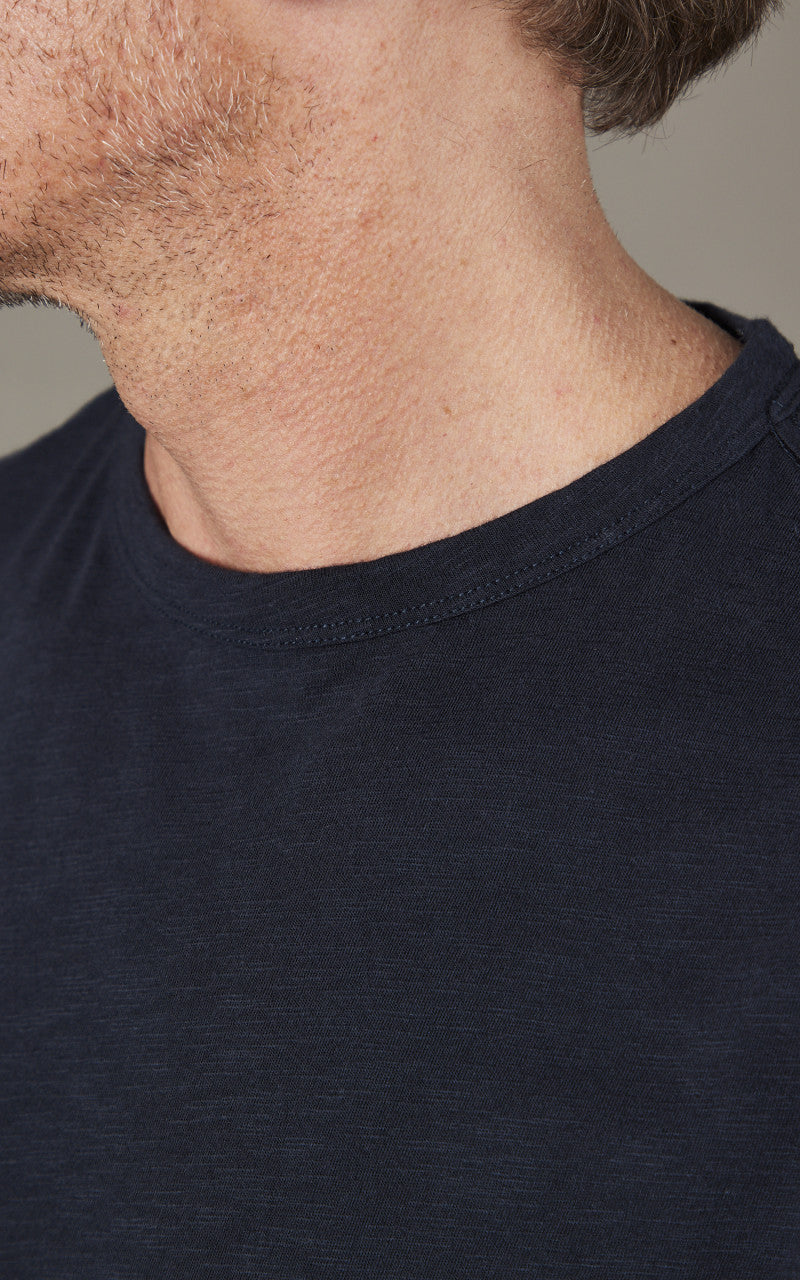 Merz b. Schwanen SCT04 T-Shirt Dark Navy