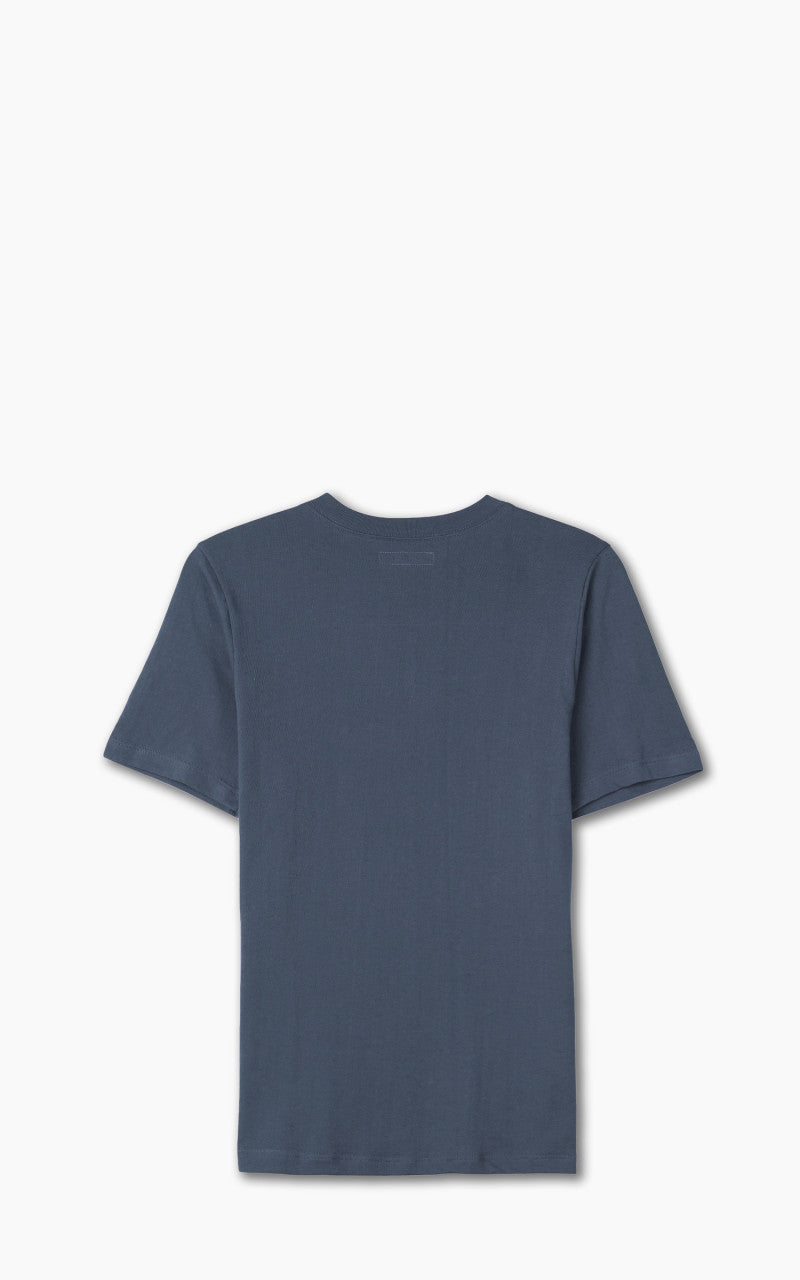 Merz b. Schwanen 1940s Crew Neck Tee Mineral Blue