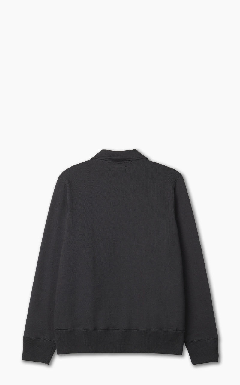 Merz b. Schwanen 342Z Half Zip Sweatshirt Charcoal