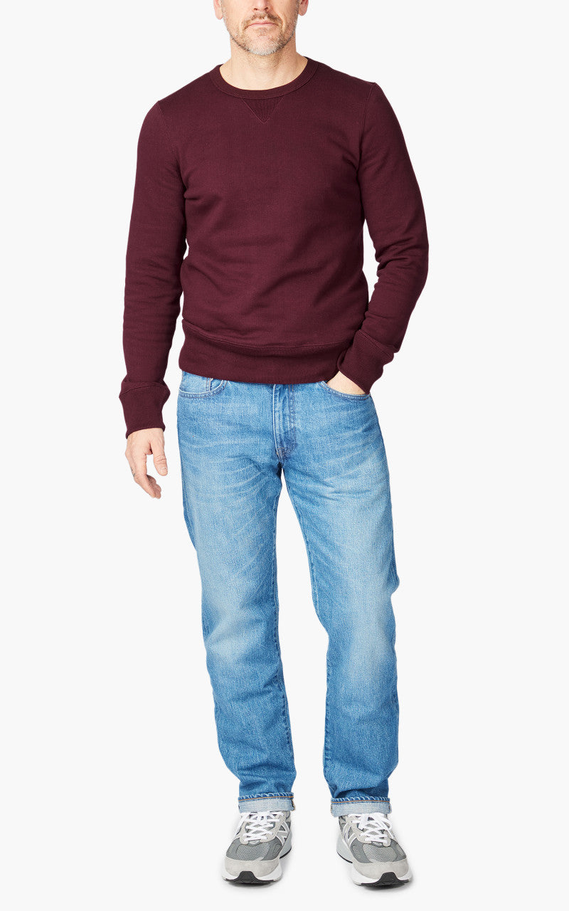 Merz b. Schwanen 346 Sweatshirt Ruby Red