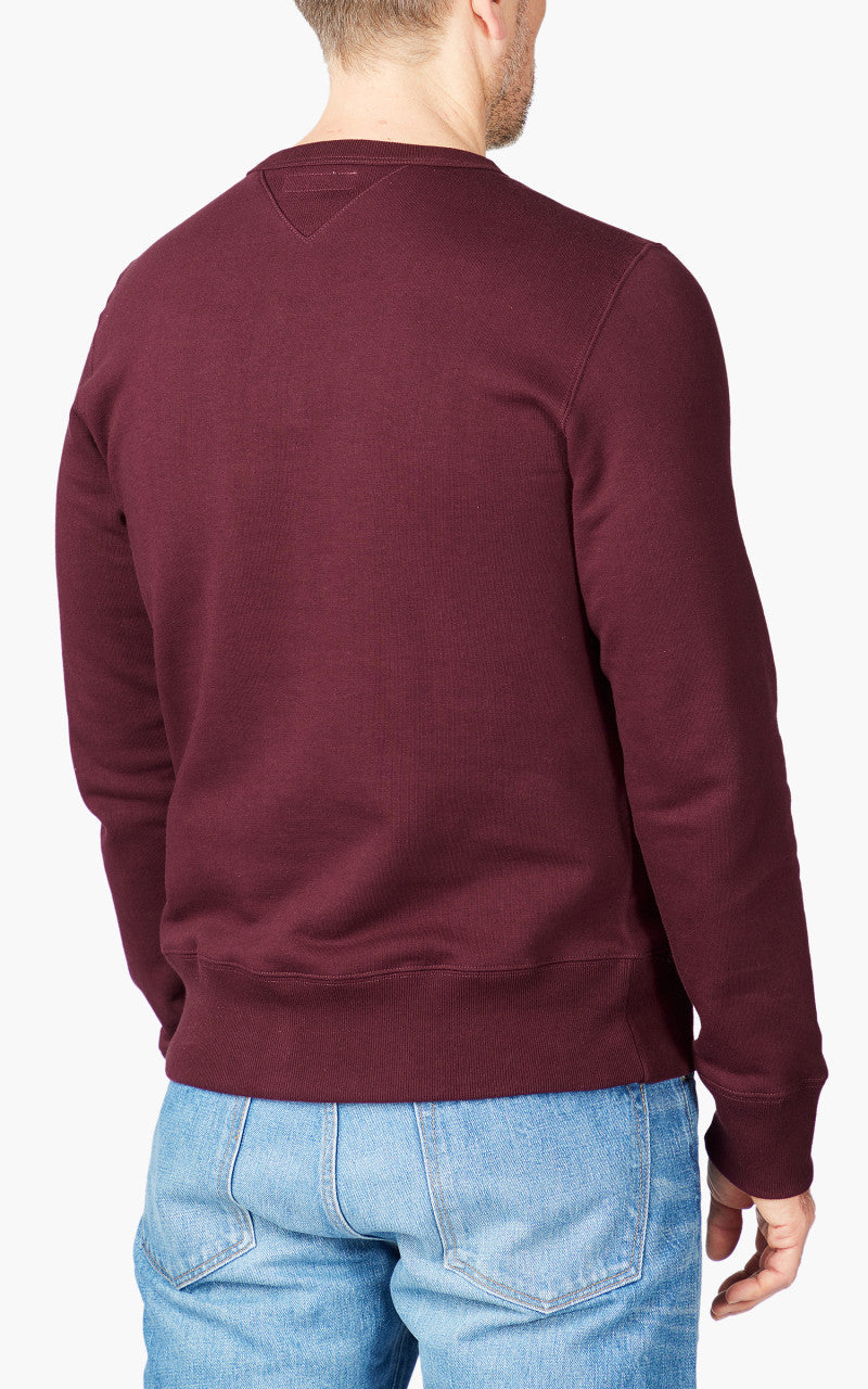 Merz b. Schwanen 346 Sweatshirt Ruby Red