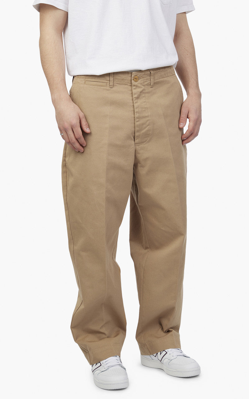 Merz b. Schwanen CHINO01 Chino Relaxed Khaki