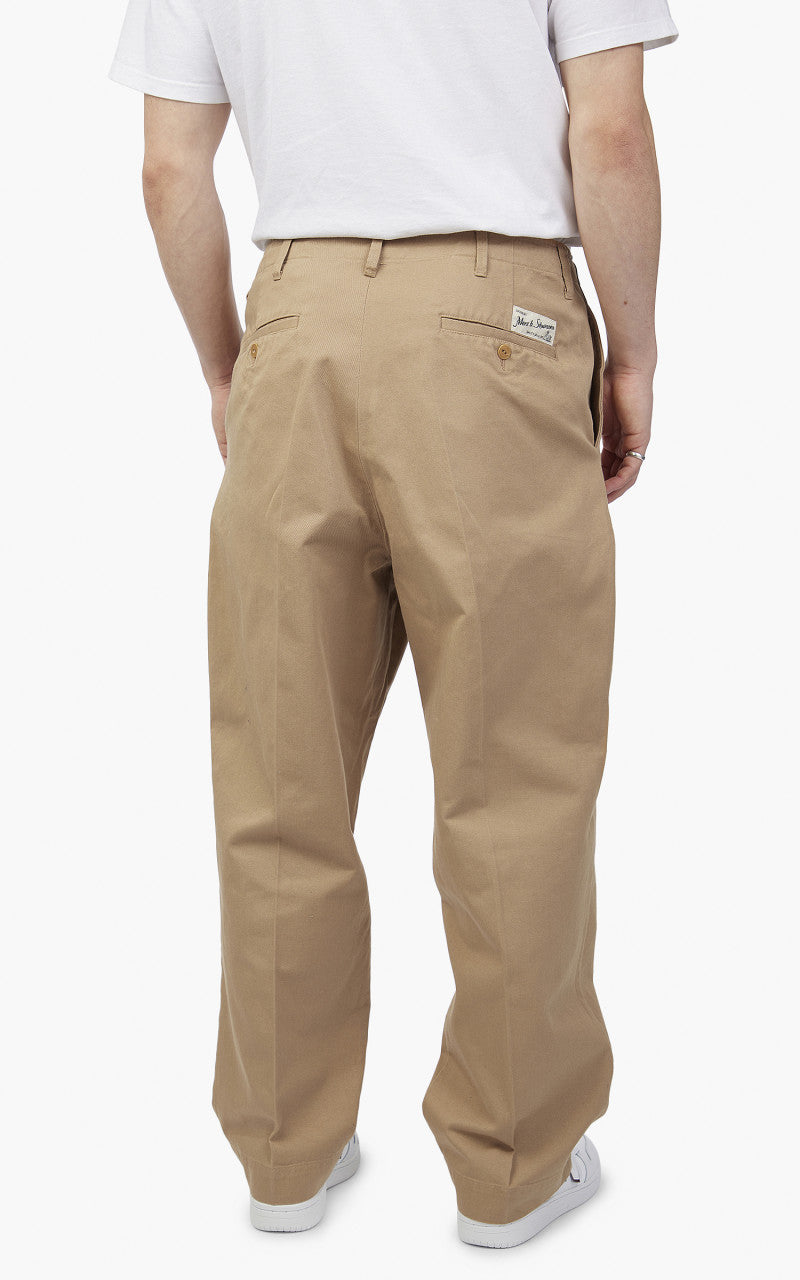 Merz b. Schwanen CHINO01 Chino Relaxed Khaki