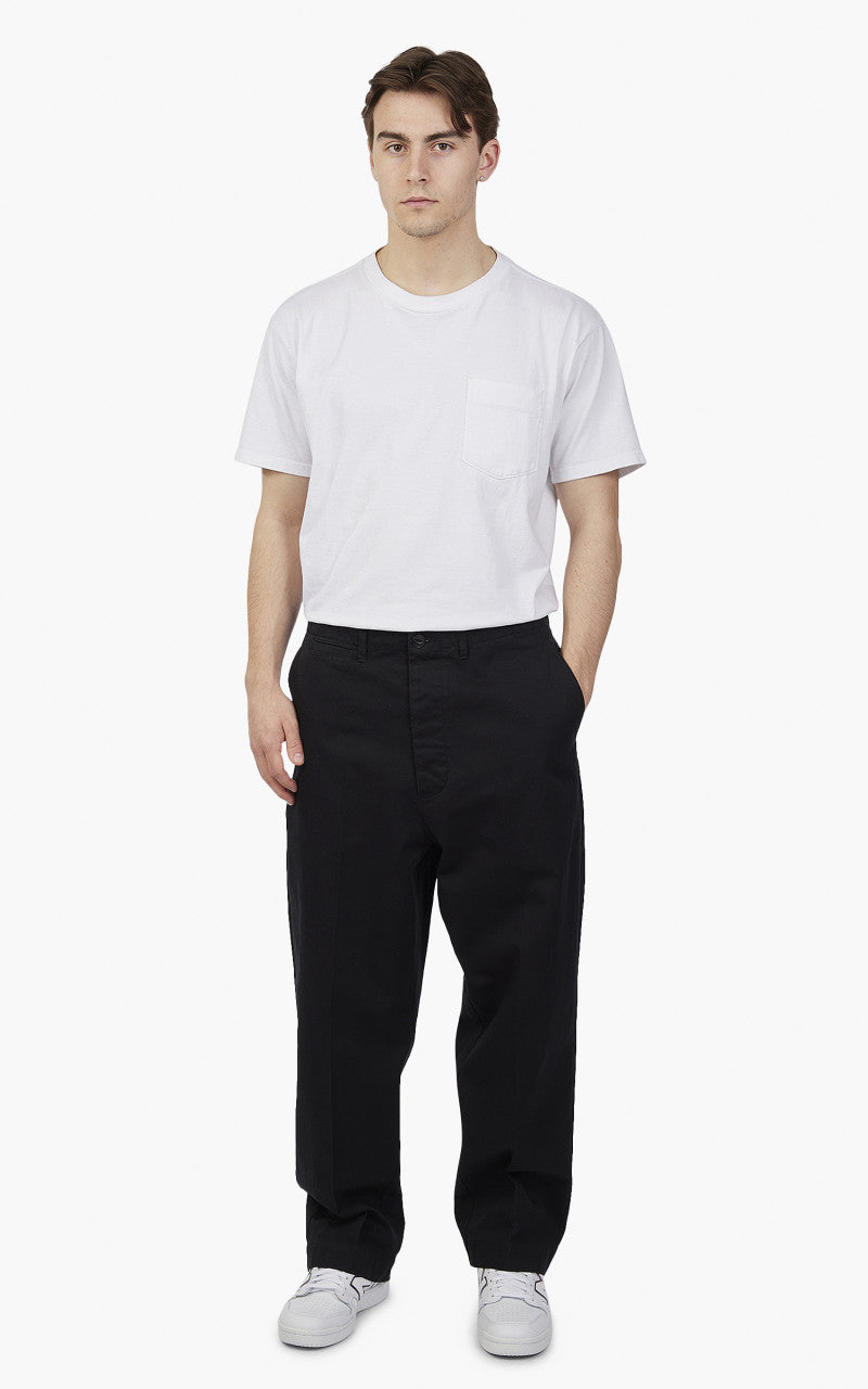 Merz b. Schwanen CHINO01 Chino Relaxed Black