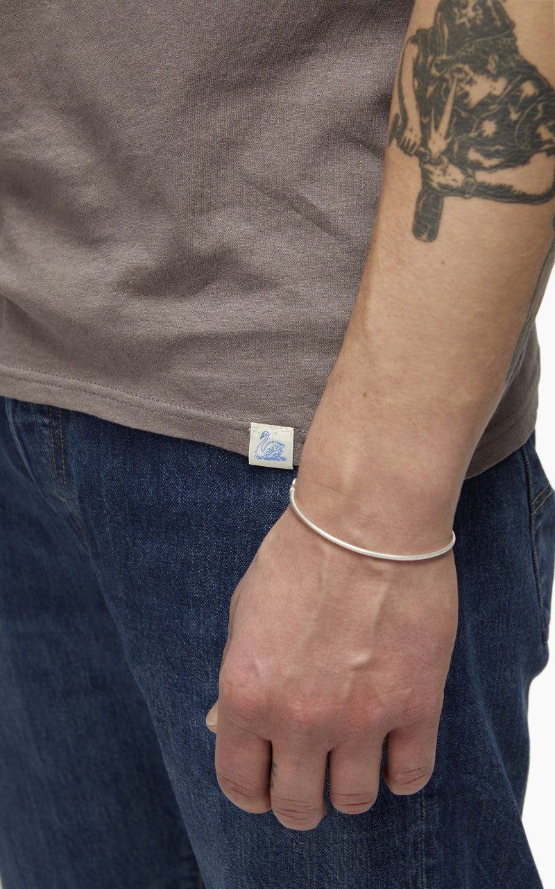 Merz b. Schwanen CT02VJ Crew Neck Tee Grain