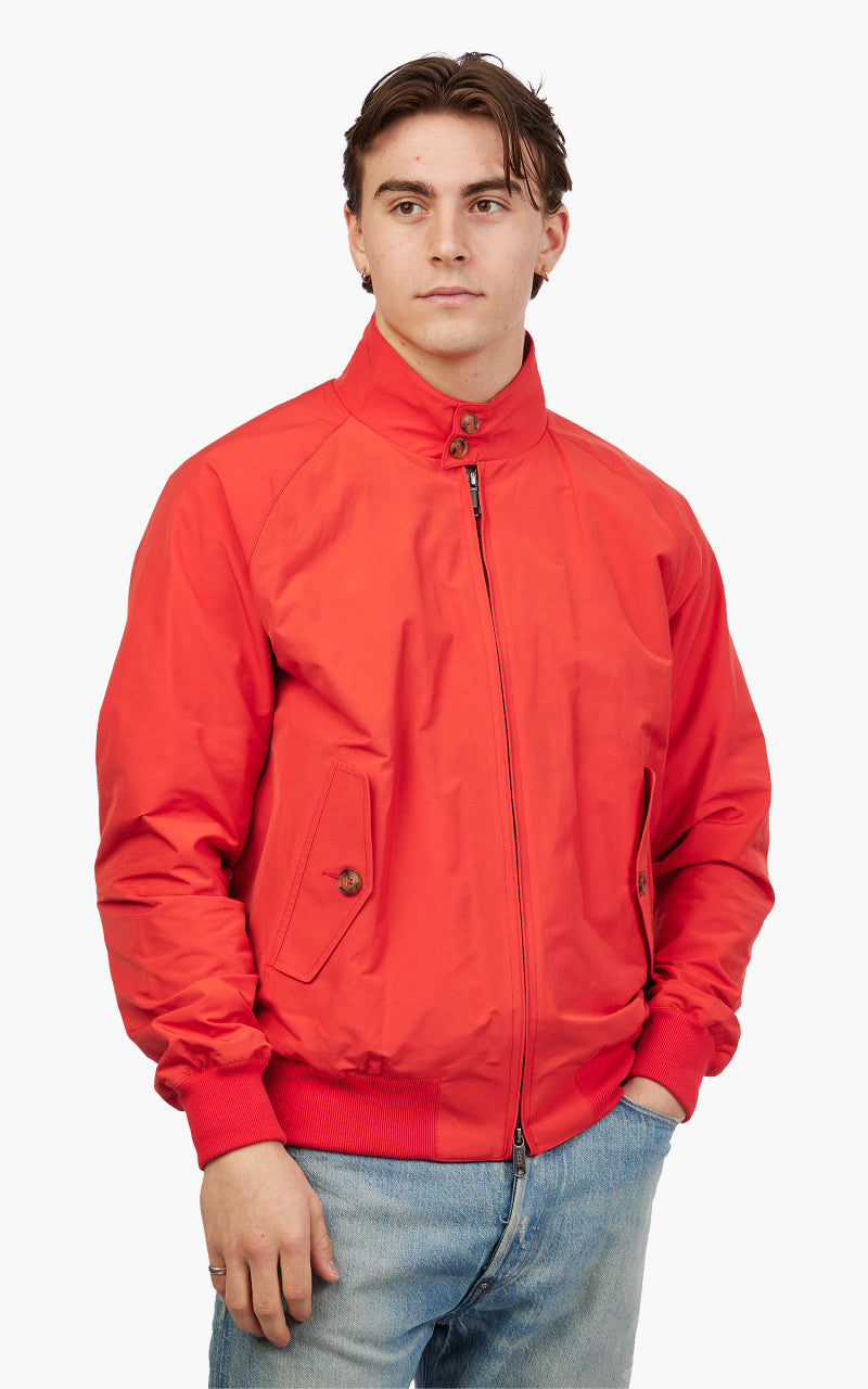 Baracuta G9 Classic Harrington Jacket Fiery Red