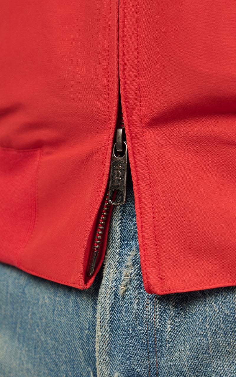 Baracuta G9 Classic Harrington Jacket Fiery Red