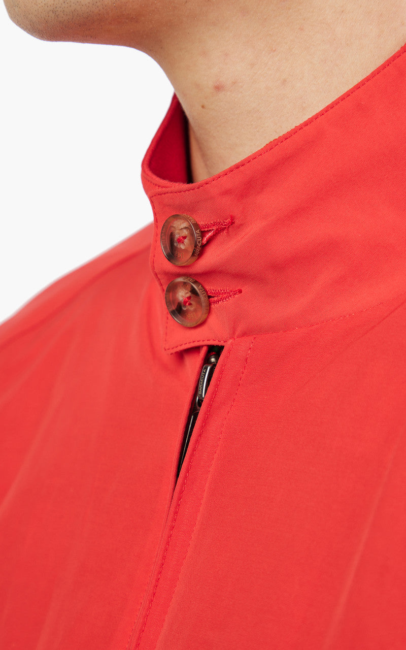 Baracuta G9 Classic Harrington Jacket Fiery Red