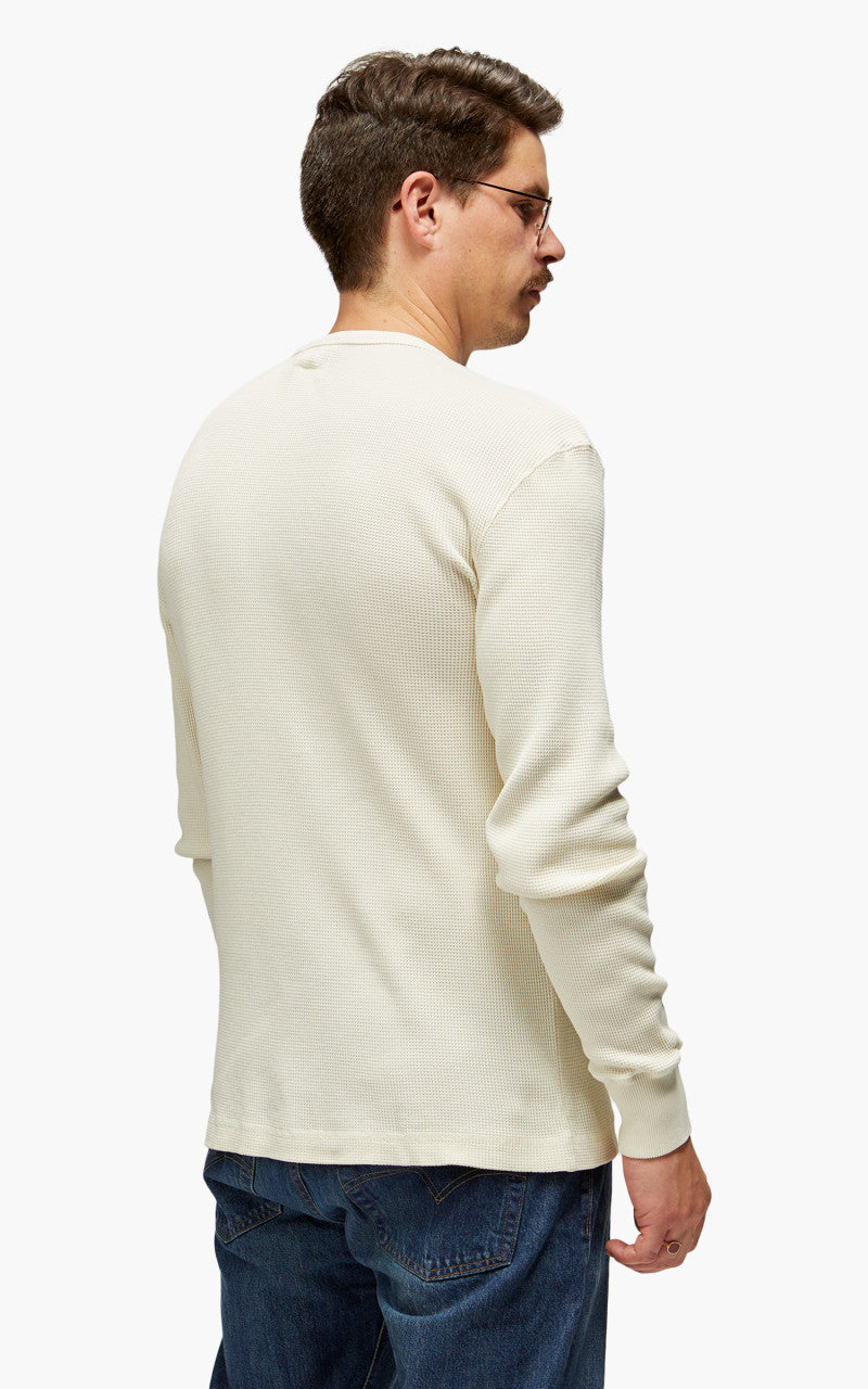 Merz b. Schwanen HENWA01 Waffle Henley Oat