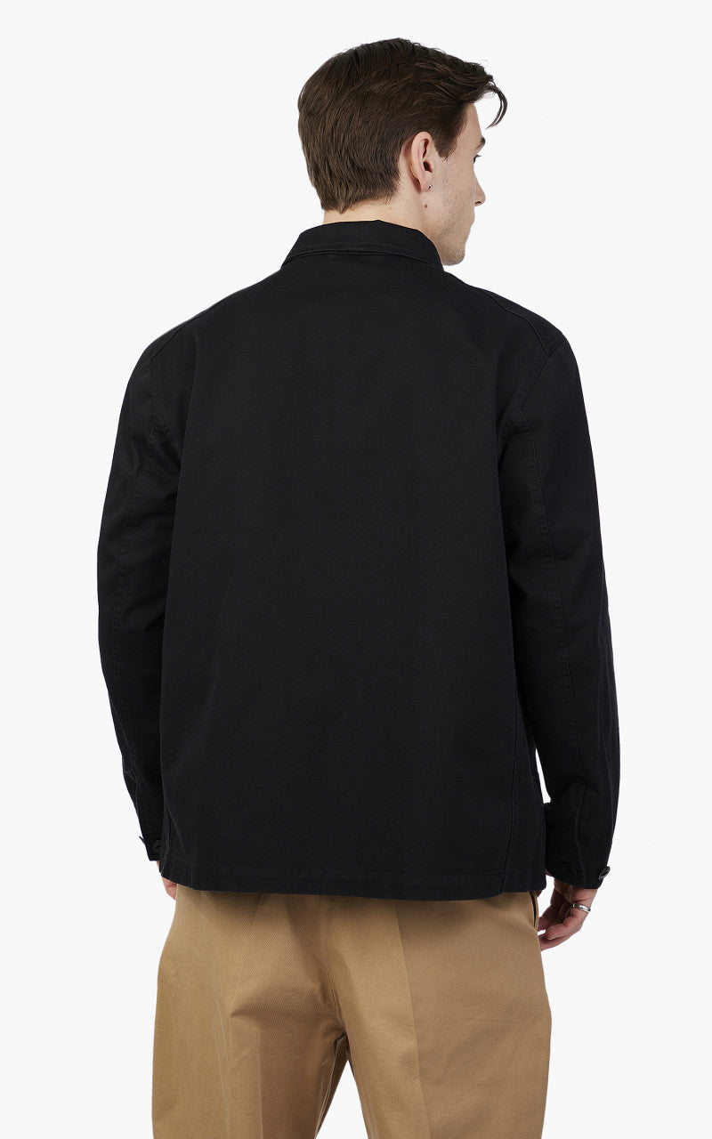 Merz b. Schwanen JKT01 4-Pocket Jacket Relaxed Black