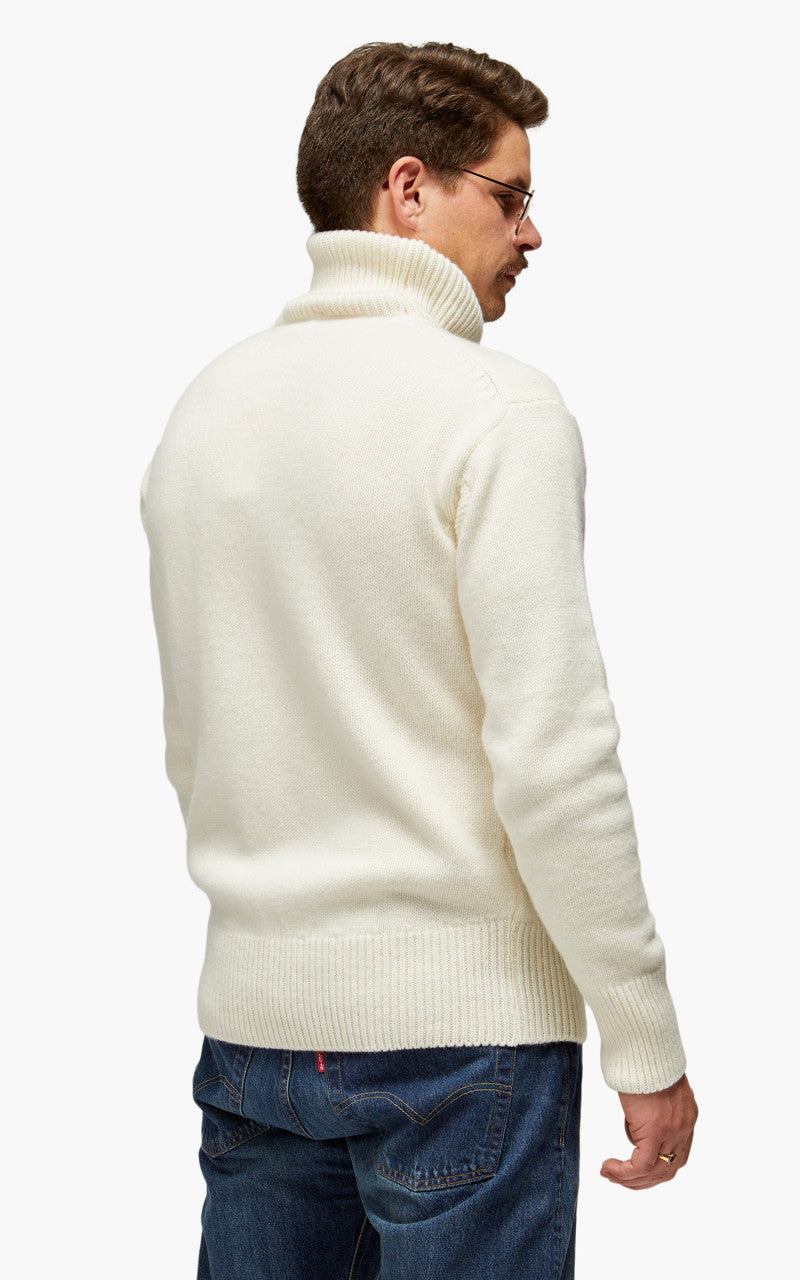Merz b. Schwanen LOCT01 Roll Neck Pullover Nature