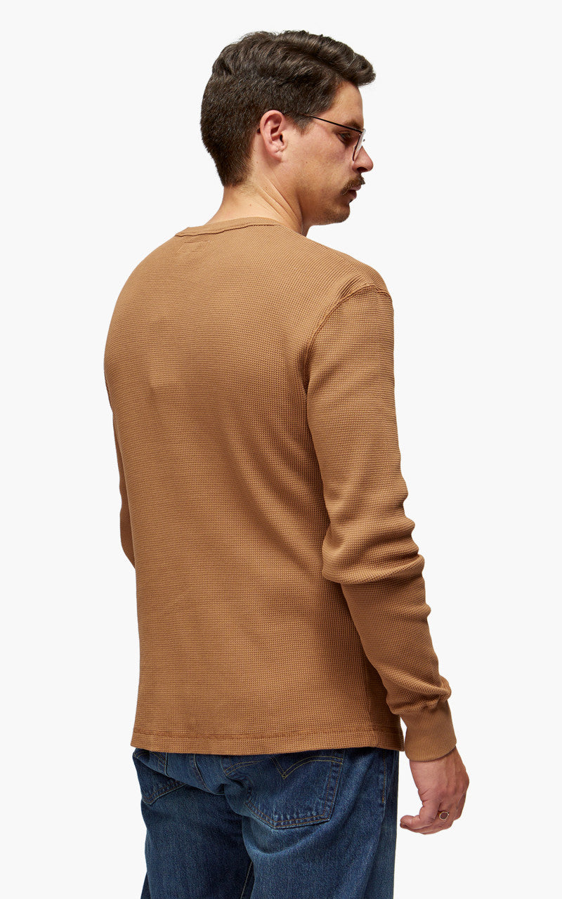 Merz b. Schwanen Waffle Longsleeve Amber