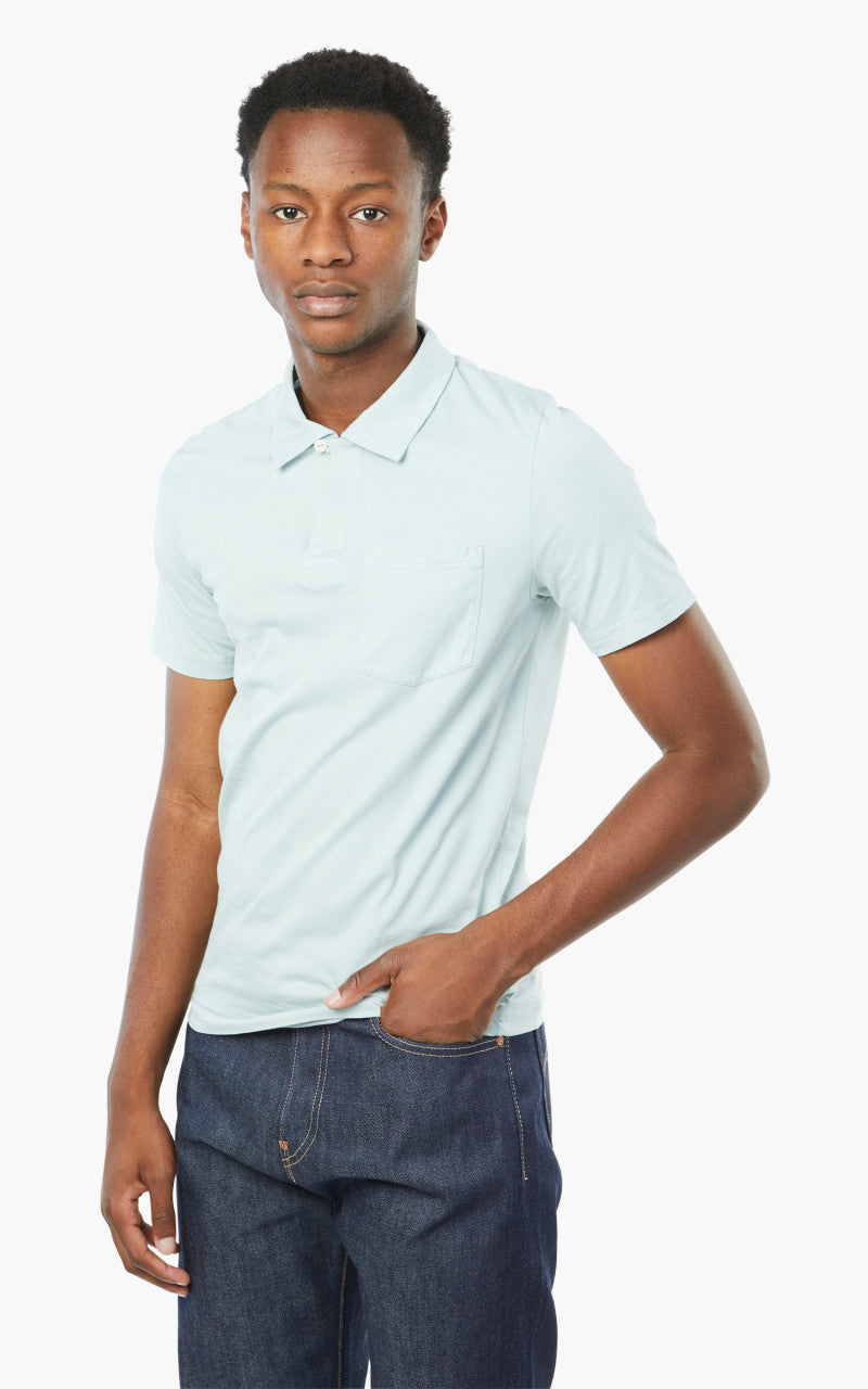 Merz b. Schwanen PLP02 Polo Pocket Shirt Ice