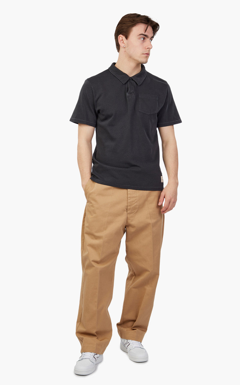 Merz b. Schwanen PLP04 Polo Shirt Graphite