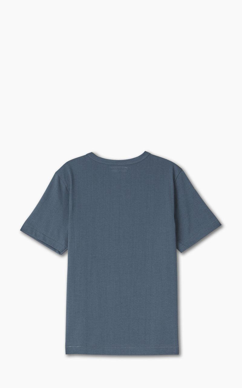 Merz b. Schwanen 214 Crew Neck Tee Mineral Blue