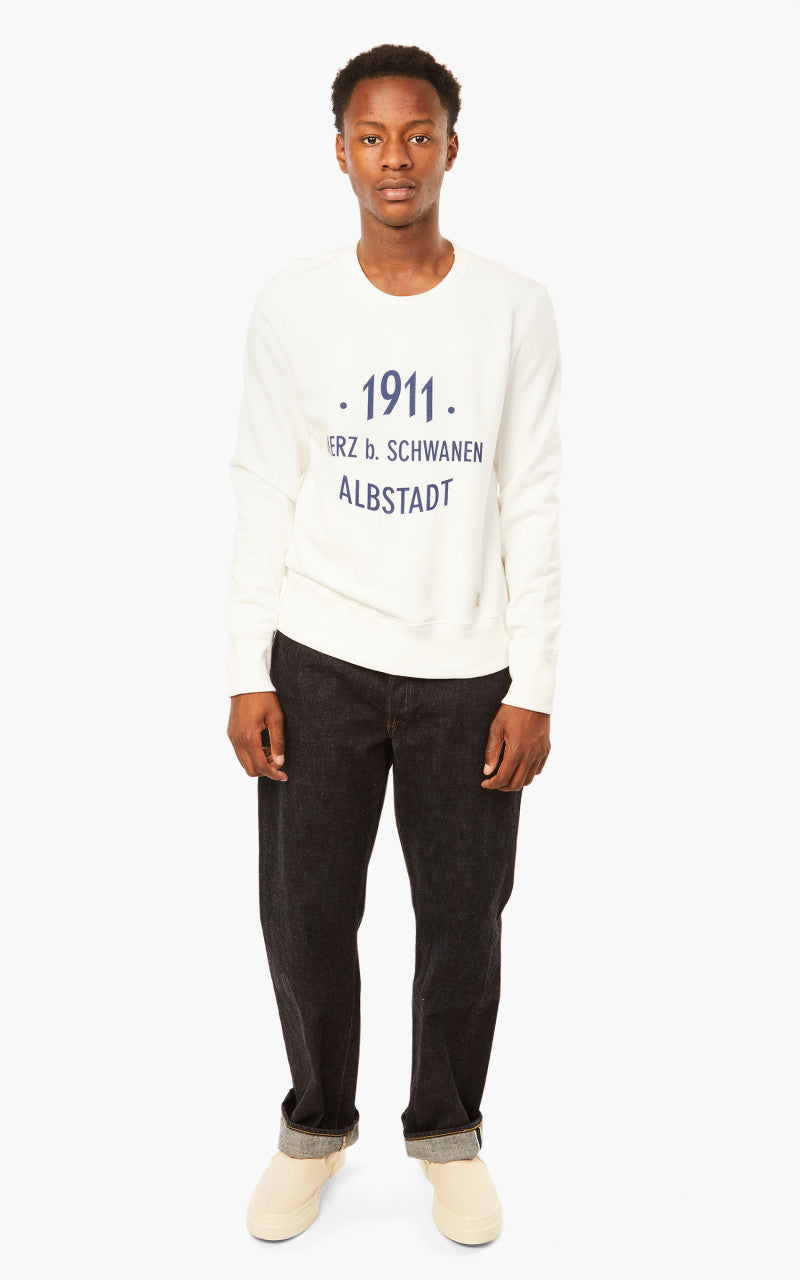 Merz b. Schwanen TR348 Sweatshirt White