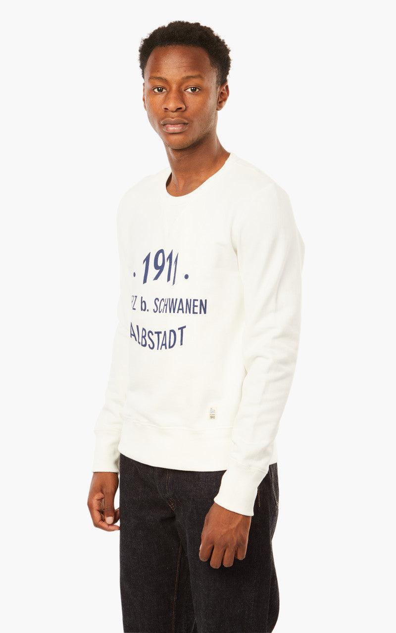 Merz b. Schwanen TR348 Sweatshirt White
