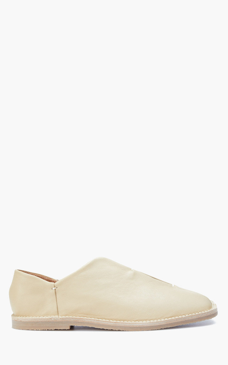 Hereu Lloret Square Toe Slip-On Oat