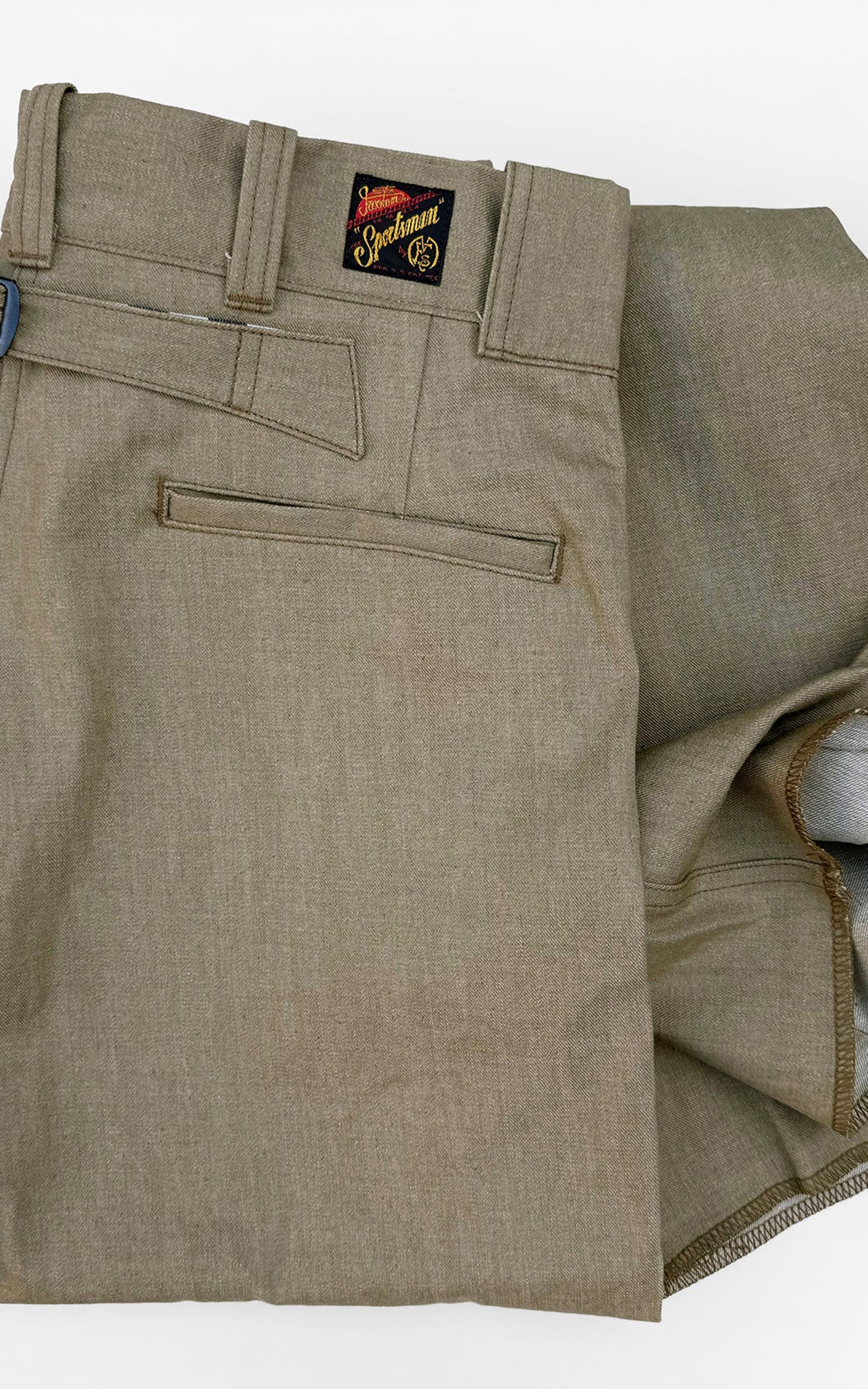 Mister Freedom Sportsman Chinos Selvedge Denim Khaki
