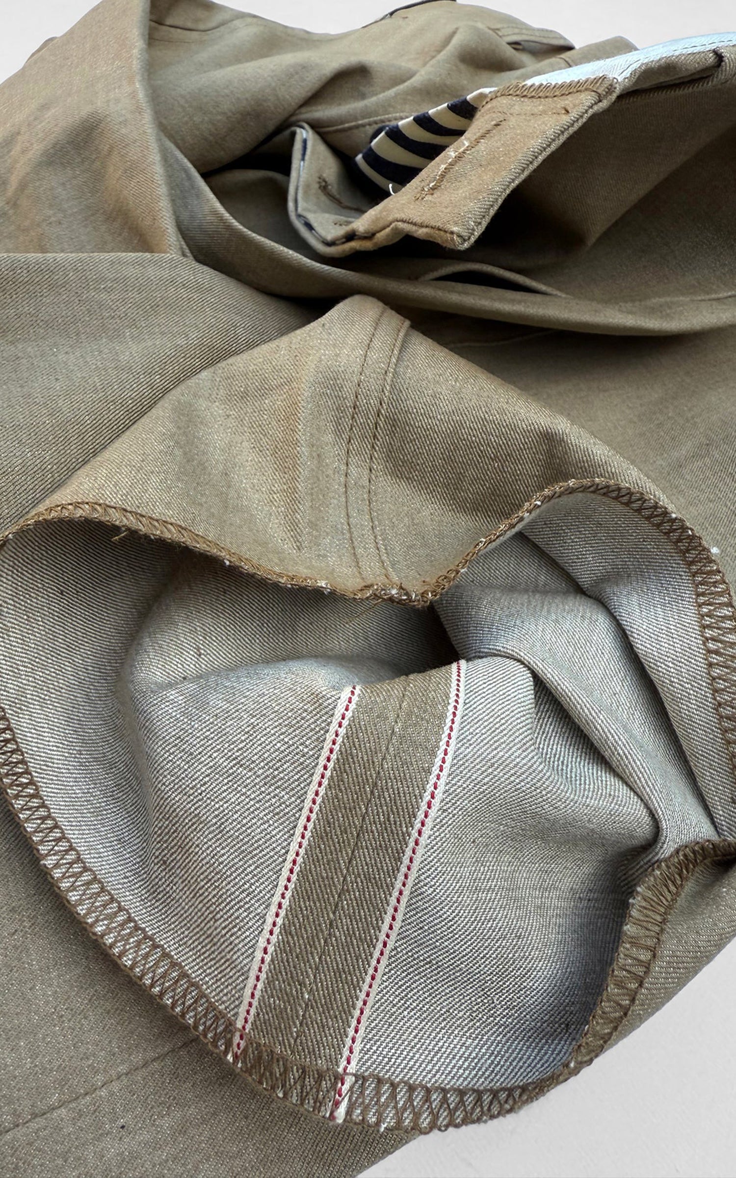 Mister Freedom Sportsman Chinos Selvedge Denim Khaki