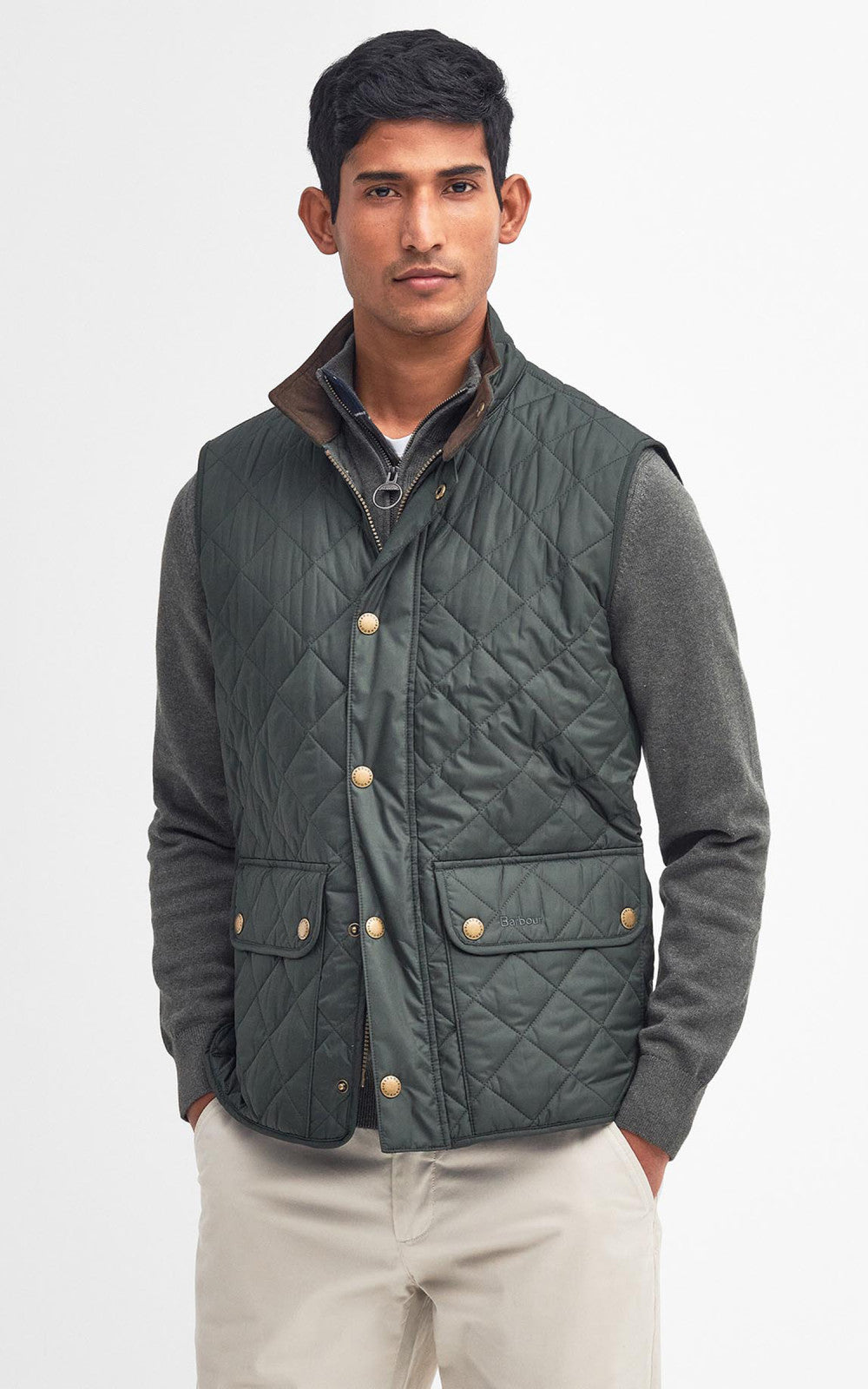 Barbour Lowerdale Vest Sage