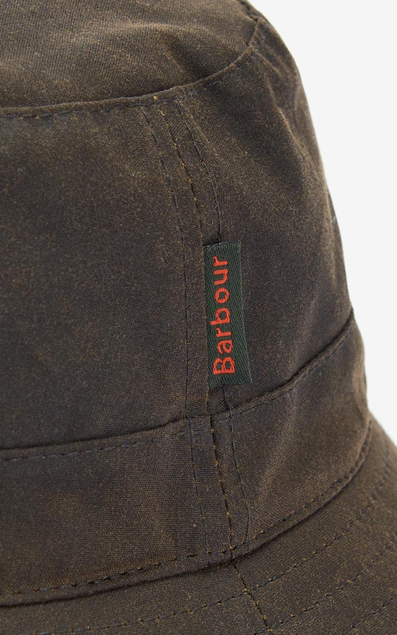 Barbour Wax Sports Hat Olive