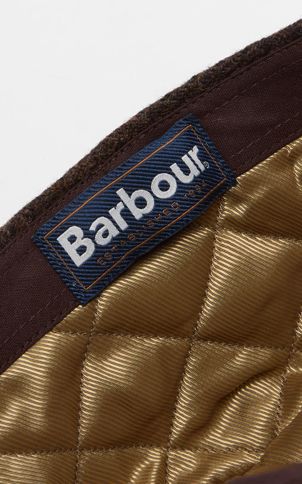 Barbour Deveron Tweed Cap Coffee