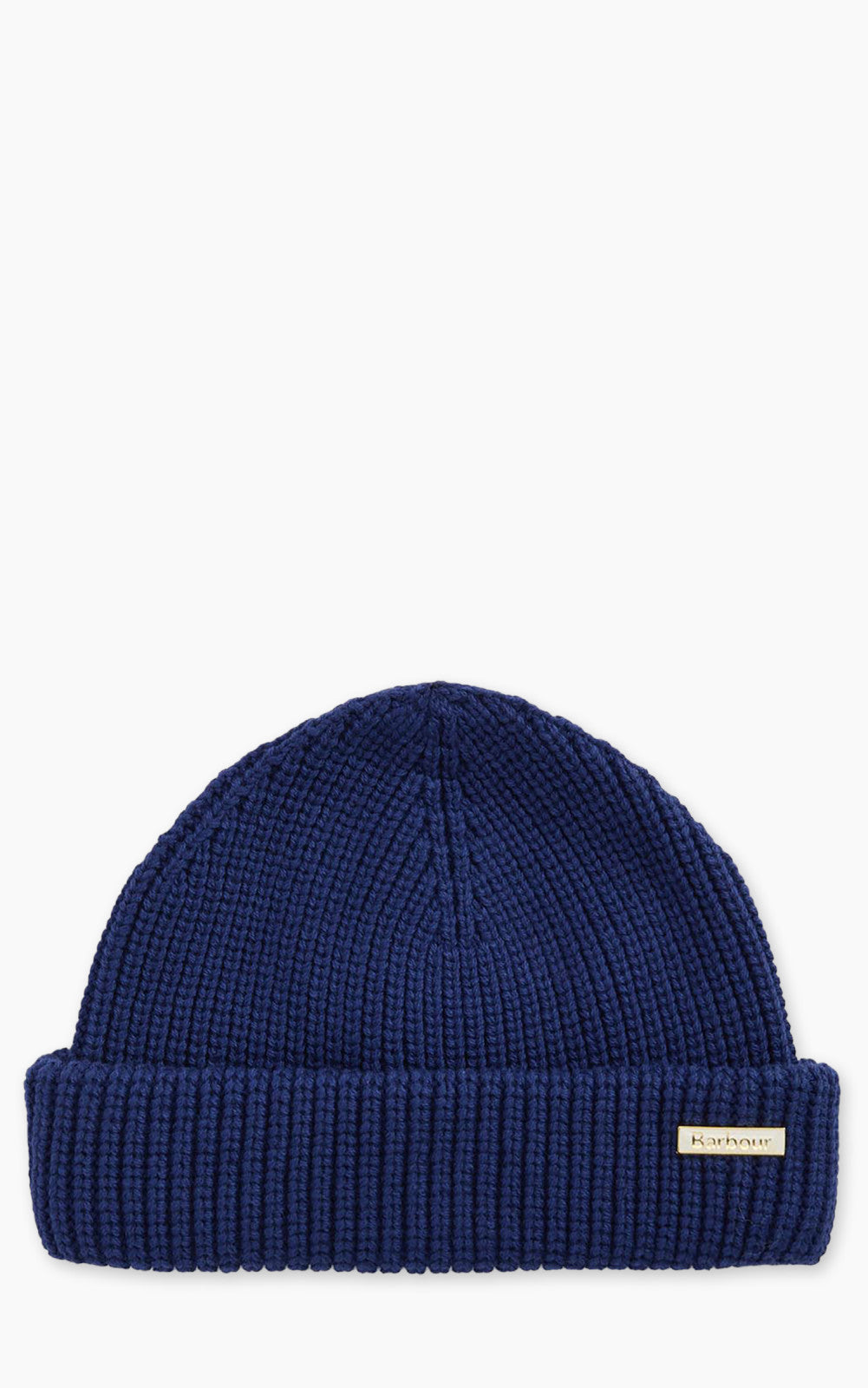 Barbour Beanie Mosely Fisherman Inky Blue