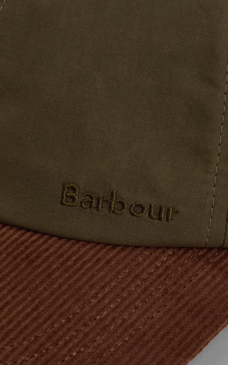 Barbour Transport Cap Dusky Green