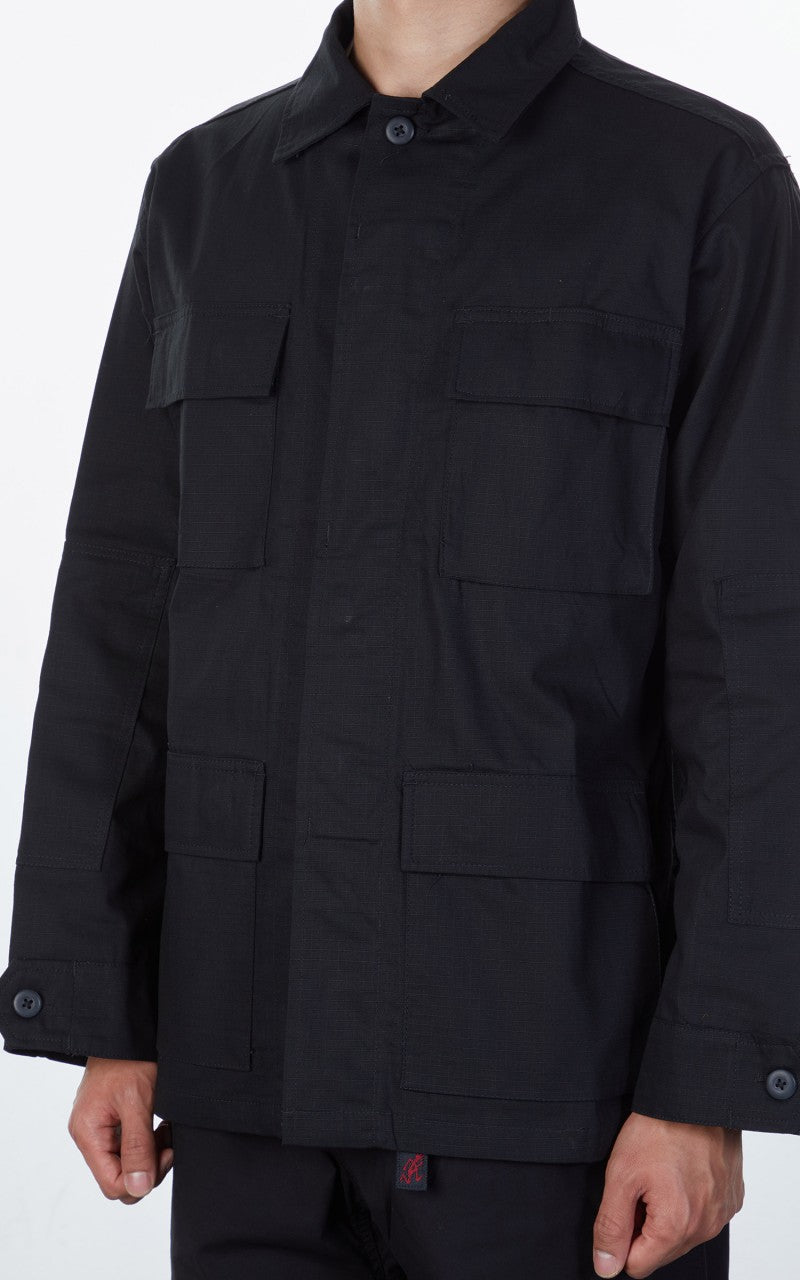 Military Surplus US BDU Field Jacket Ripstop Black
