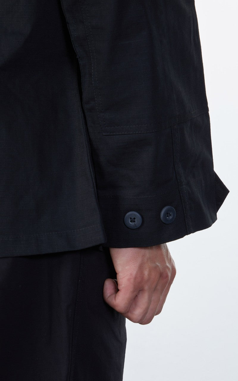 Military Surplus US BDU Field Jacket Ripstop Black