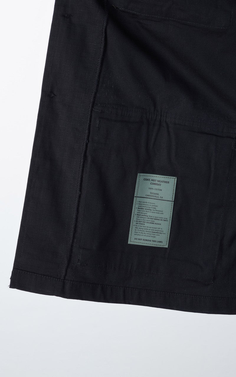 Military Surplus US BDU Field Jacket Ripstop Black