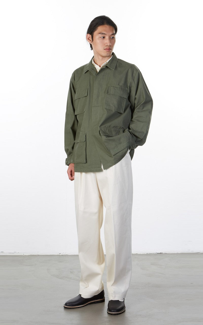 Military Surplus US BDU Field Jacket Ripstop Olive