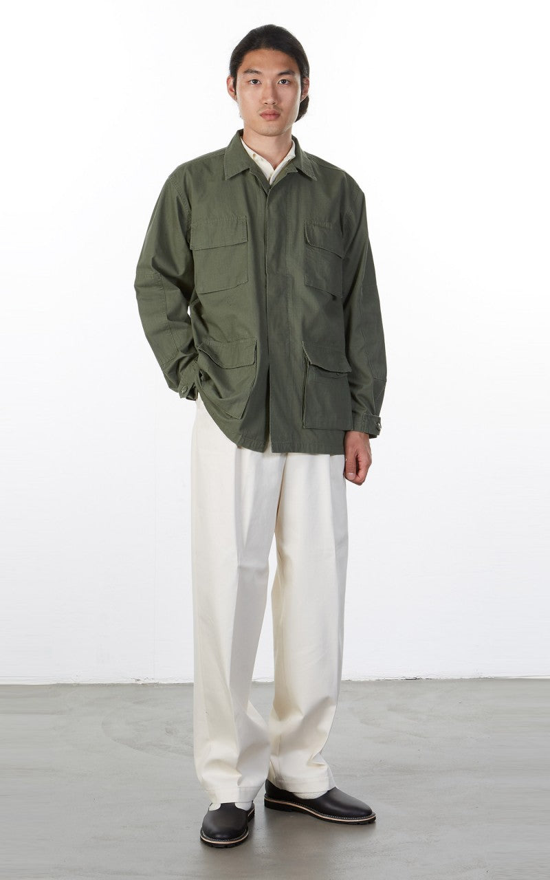 Military Surplus US BDU Field Jacket Ripstop Olive
