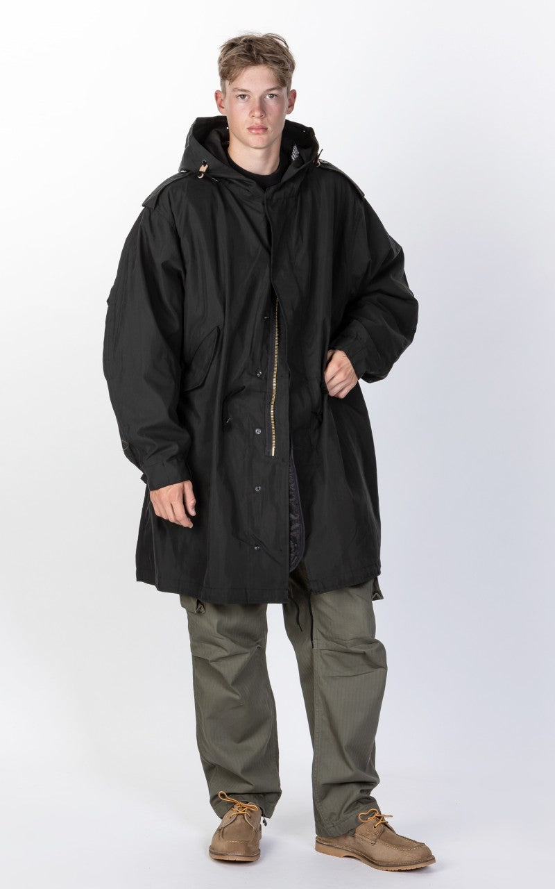 Military Surplus US M51 Fishtail Parka Black