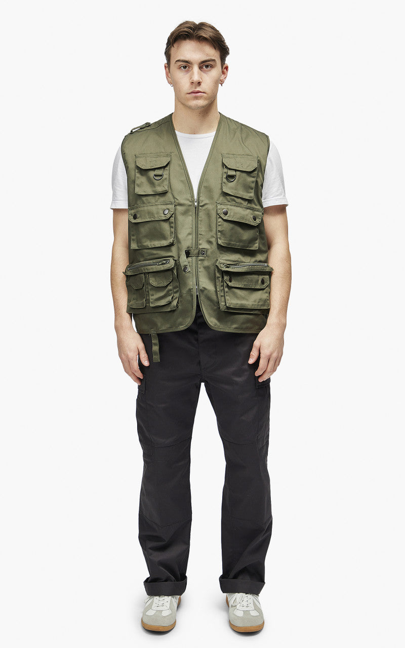 Military Surplus Hunting Vest Olive