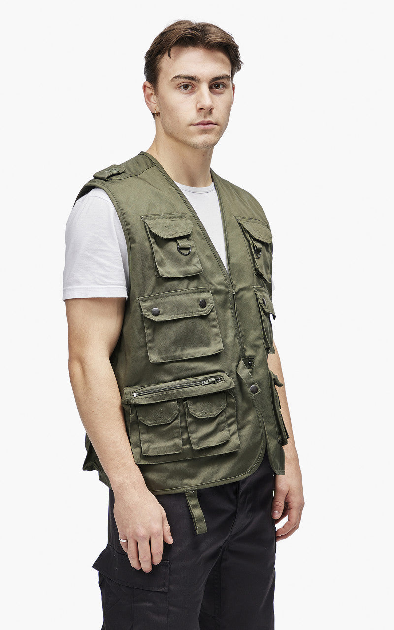 Military Surplus Hunting Vest Olive
