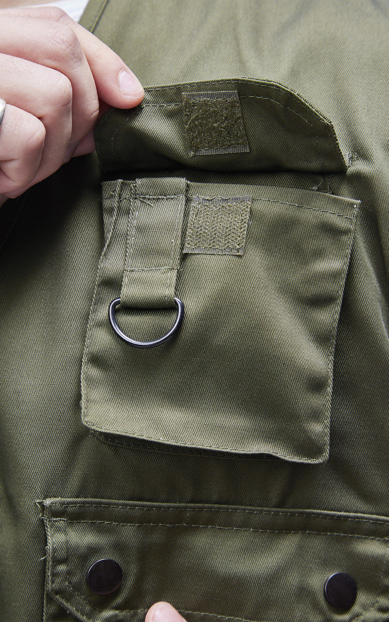 Military Surplus Hunting Vest Olive
