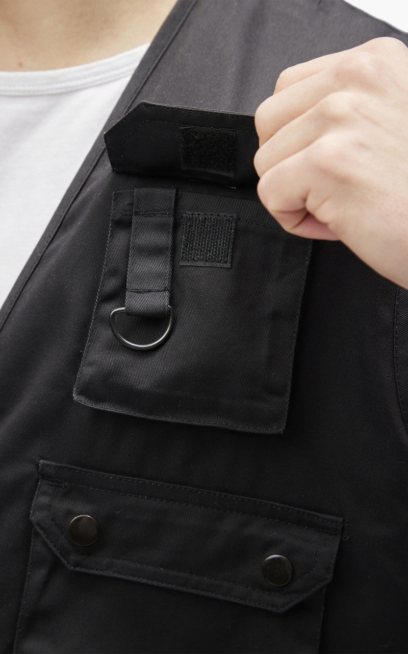 Military Surplus Hunting Vest Black