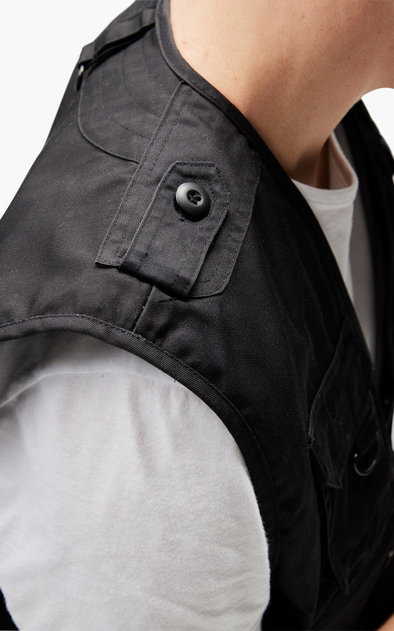 Military Surplus Hunting Vest Black