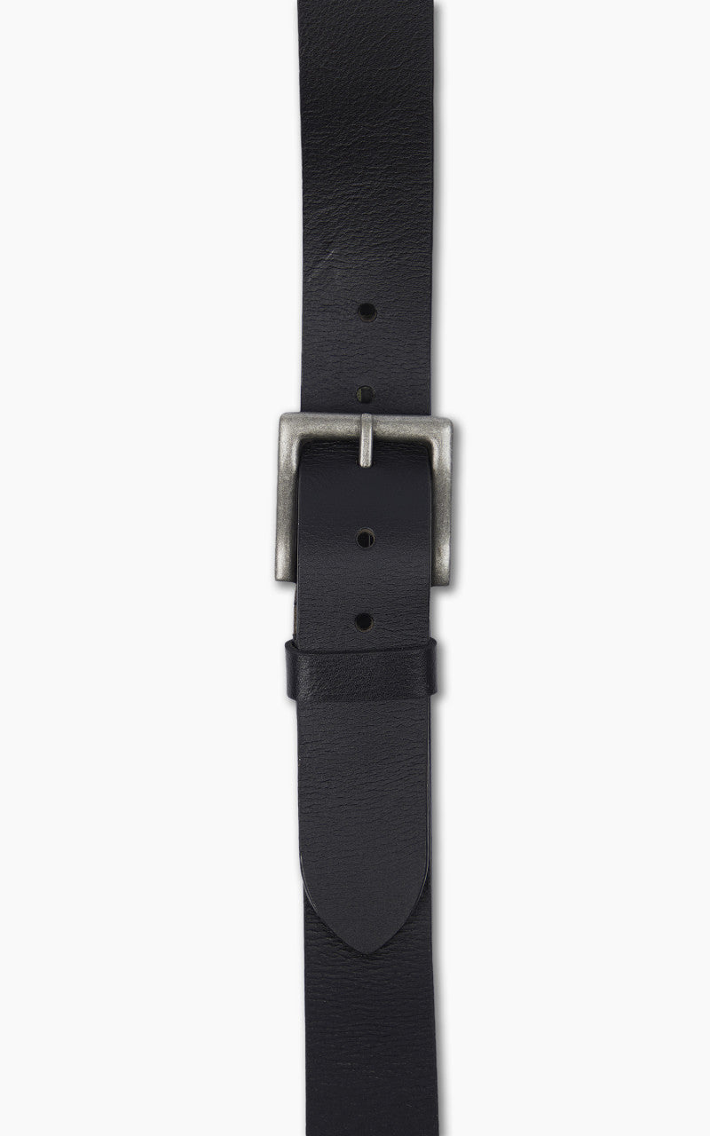 Military Surplus Nappa Leather Belt Black