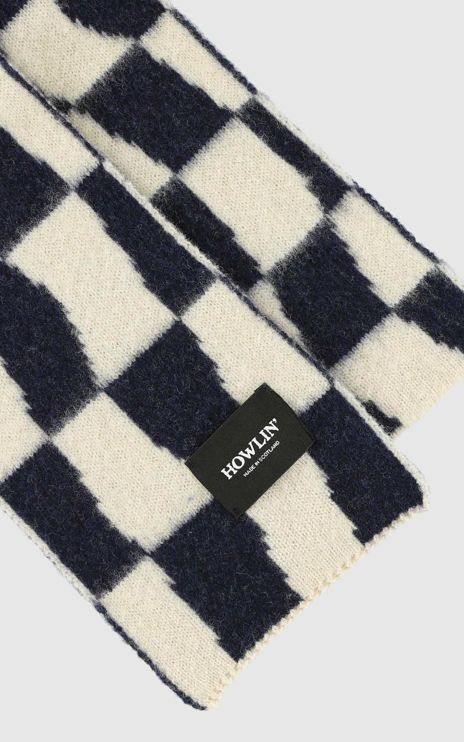 Howlin' Mini Checkerboard Scarf Navy