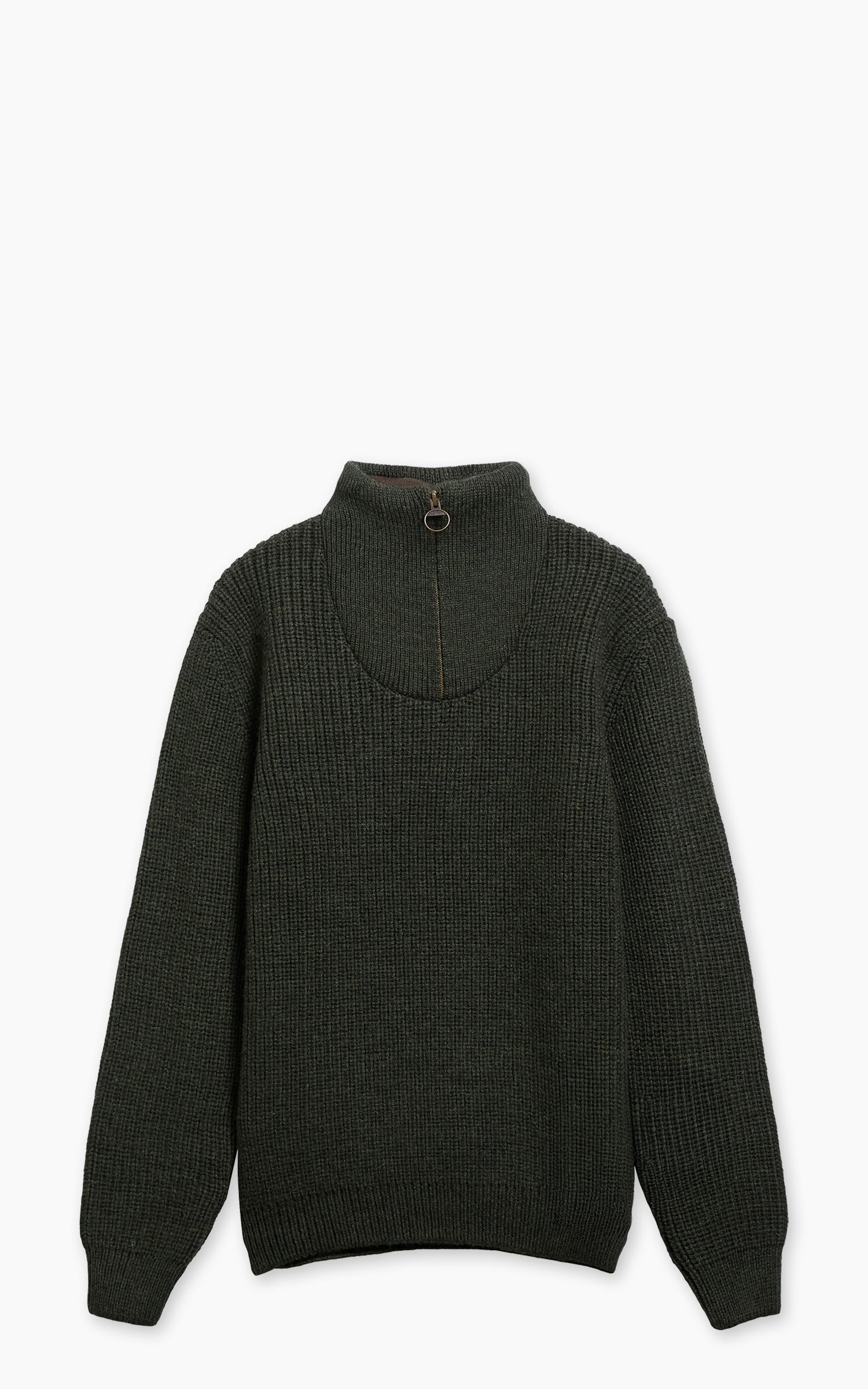 Barbour New Tyne Half Zip Pullover Olive