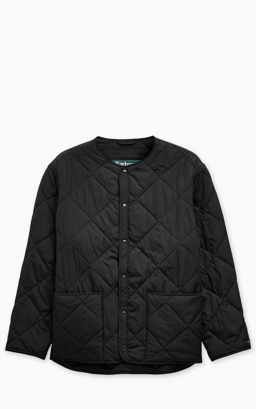 Barbour x Kaptain Sunshine Quilted Liner Black