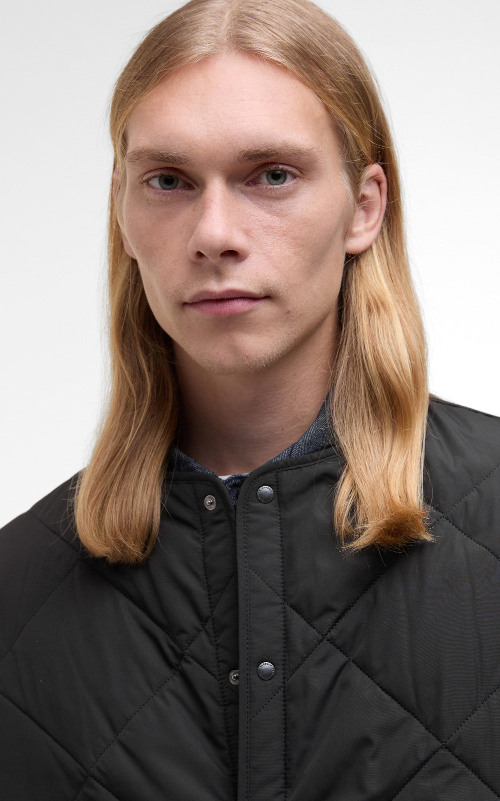 Barbour x Kaptain Sunshine Quilted Liner Black